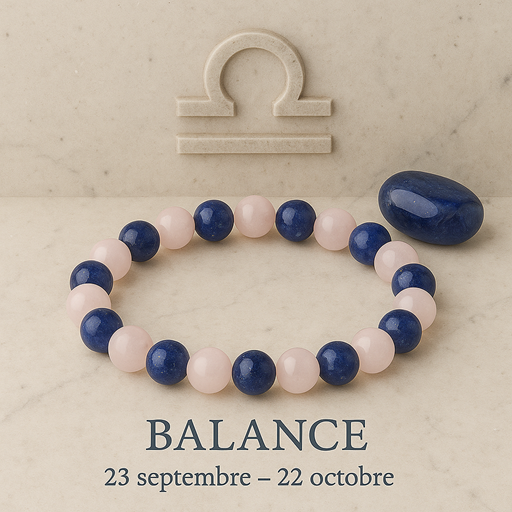 Nos bracelets pierres signe astrologique Balance