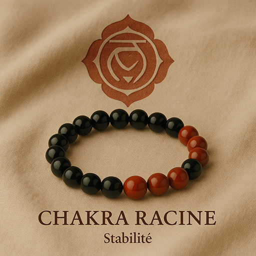 Bracelets pierres chakra racine - Muladhara (1er)